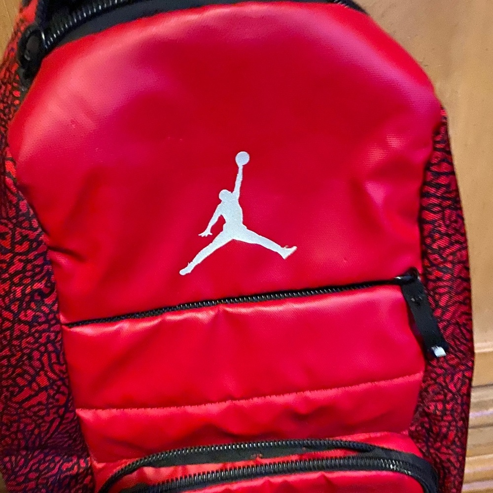 Red Jordan backpack